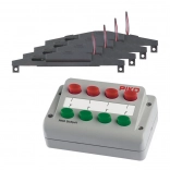 Sada analógového ovládacieho panela a prestavníkov pre výhybky