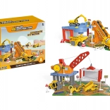 Garáž pre stavebné autá