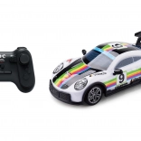 Svietiace dymiace RC auto 19 cm