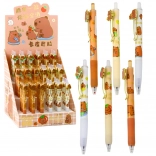 Gélové pero Kapibara modrý atrament 0.5mm