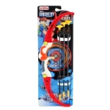 Plastový športový luk so šípmi s prísavkami