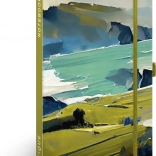 NOTIQUE zápisník maľba, linajkovaný, 13 × 21 cm