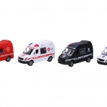 Záchranné auto na zotrvačník 12 cm