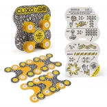 Clixo Tiny & Mighty Artist Edition Timothy Goodman – magnetická stavebnica 9 kusov