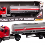 Nákladné auto cisterna so svetlami a zvukmi