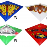 Lietajúci drak s pestrými motívmi 110 x 72 cm