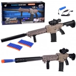 Veľký automatický penový blaster s optikou a zásobníkom