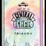 Linajkový zápisník A5 PRIATELIA tie-dye, pevná väzba