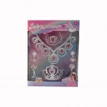 Sada pre princeznú: korunka, náušnice a náhrdelník