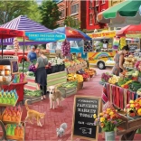 Eurographics Puzzle Deň na farmárskom trhu 104 dielikov