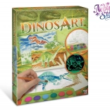 DinosArt magický akvarelový set pre deti