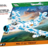 Stavebnica lietadla MIG-17 Fresco – historická kolekcia Vietnam War 1:32 (577 dielikov)