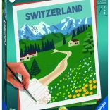 CreArt Jungfrau Region – maľovanie podľa čísel pre deti a tínedžerov