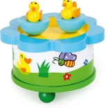 Small Foot Hudobná skrinka s kačičkami