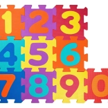 Penené puzzle s číslami pre deti