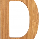 Bambusové písmeno D od Small Foot