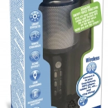 Bezdrôtový karaoke mikrofón so svetelným efektom