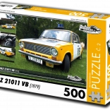 Puzzle Retro Autá VAZ 21011 VB 1979 500 dielikov
