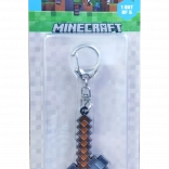 Minecraft kovový prívesok
