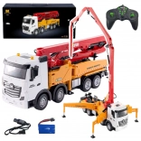 RC betónová čerpadlová miešačka HUI NA 1:18