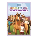 Omaľovánky Spirit – kone 20 × 27,3 cm, 24 strán