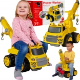BIG Power Worker odrážadlo maxi žeriav s navijakom