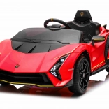 Detské elektrické auto Lamborghini Invencible 12V červené
