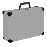 Kufrík PASTELINI z laminátu, sivý