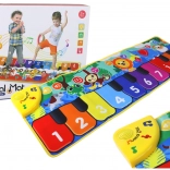 Detská tanečná podložka so zvukmi zvieratiek