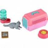 Herná sada Mazlíček Mačka s prenosným boxom