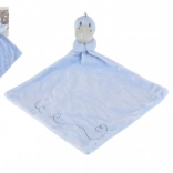 Plyšový mojkáčik dinosaurus modrý 24 × 24 cm