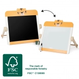 Stolová obojstranná tabuľa 2v1 Safari – SMALL FOOT