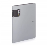 Krúžkový zakladač A4 PASTELINI sivý