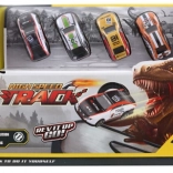 Vystreľovacia dráha s dinom a autami