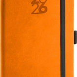 Notique vreckový diár oranžový 2026