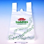 Mikroténová taška košieľka 28 × 57 cm, 50 ks