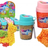 Squishy Oranžové Polystyrénové Guličky v Kalíšku