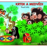 Omaľovánky A5 Krtko a medvede