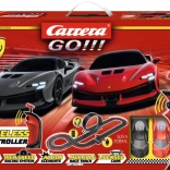 autodráha carrera go ferrari supercar power 5,3 m s bezdrôtovými ovládačmi