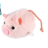 natahovacie plyšové prasiatko na kľúčik 8 cm