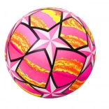 Ružový gumový loptu s hviezdičkami 24 cm