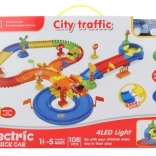 Svetelná dráha s autíčkom na batérie