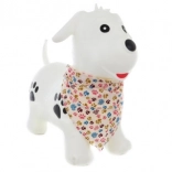 Gumové hopsadlo psík s pumpičkou