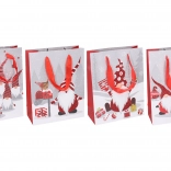 Darčeková taška S vianočný motív 17,5 × 23,5 × 8 cm
