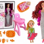 Tehotenská Bábika S Príslušenstvom