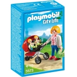 Playmobil City Life kočík pre dvojčatá – stavebnica