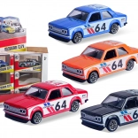 Kovové závodné auto 10 cm