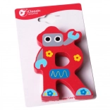 Drevené písmeno R CLASSIC WORLD