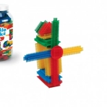 Kreatívne kreatívne kocky Ježko v plastovom obale s 110 dielmi