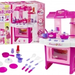 Kuchynka pre malú gazdinku s príslušenstvom k rúre